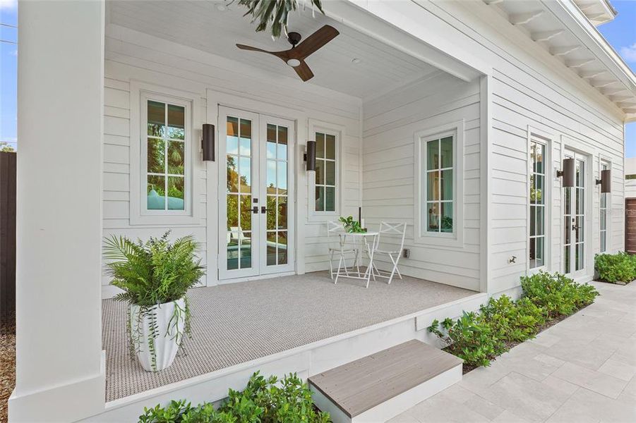 Exterior details and patio area of a home in , Sarasota (Image 33). Exterior details and patio area of a home in , Sarasota (Image 33).