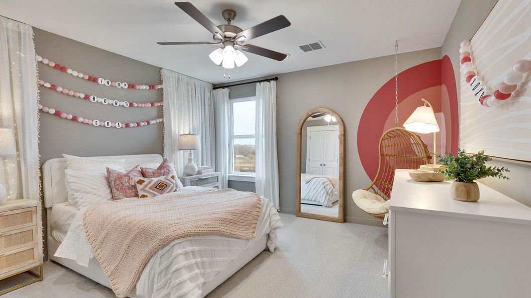 Representative furnished interior of a home built from the Meyerson by DRB Homes in Spring Creek, Taylor (Image 52).