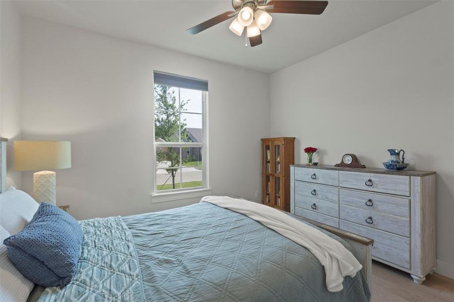 Furnished interior view inside a new home in Lyons Crest Estates, Garland (Image 22).