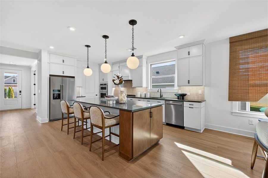 Furnished interior view inside a new home in Del Webb Chateau Elan, Hoschton (Image 6).