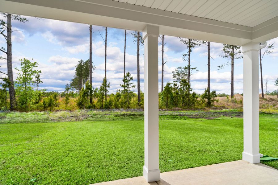 Representative exterior details of a home built from the The Kiawah by Chesapeake Homes in Heritage Park at Longs, Longs (Image 29).