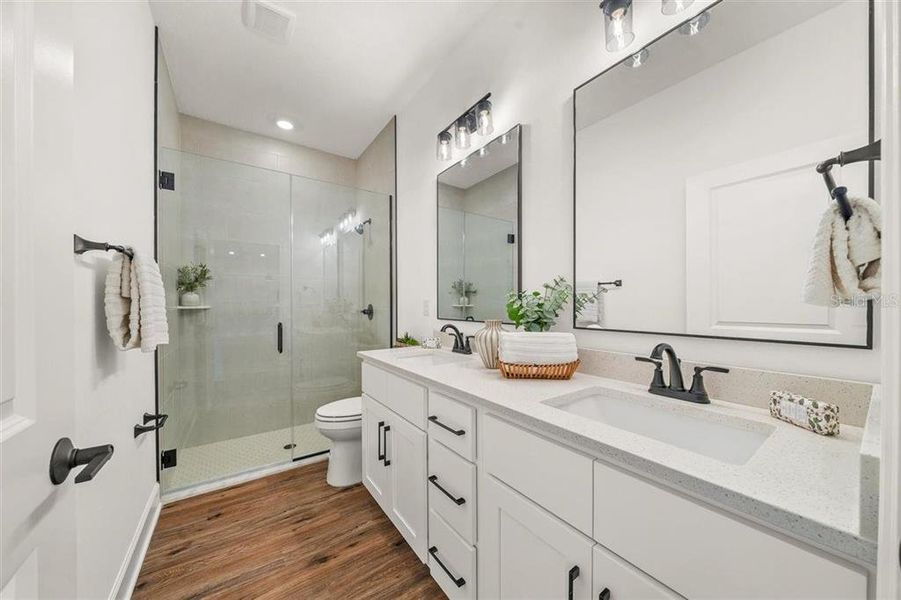 Furnished interior view inside a new home in , Spring Hill (Image 18). Furnished interior view inside a new home in , Spring Hill (Image 18).