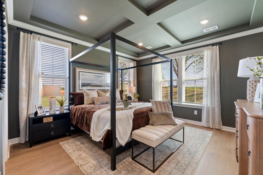 Furnished interior view inside a new home in Six Oaks, Summerville (Image 35).