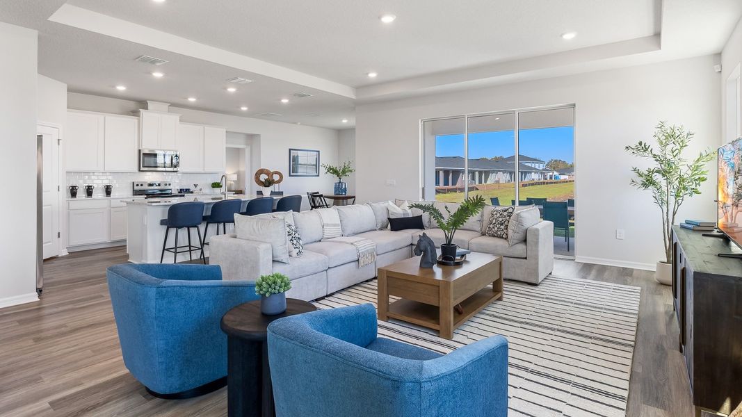 Representative furnished interior of a home built from the Camden by D.R. Horton in Solera at Lakewood Ranch, Lakewood Ranch (Image 6).