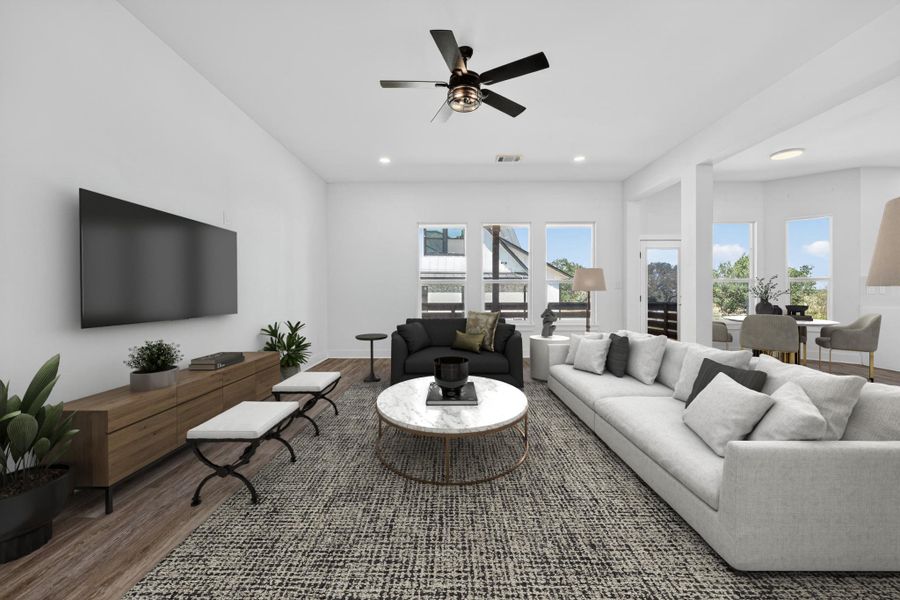 Furnished interior view inside a new home in , Horseshoe Bay (Image 13).