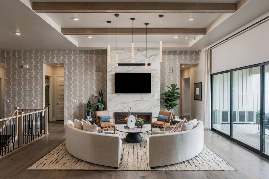 Representative furnished interior of a home built from the Wildrose by Taylor Morrison in Macanta, Castle Rock (Image 3). Representative furnished interior of a home built from the Wildrose by Taylor Morrison in Macanta, Castle Rock (Image 3).