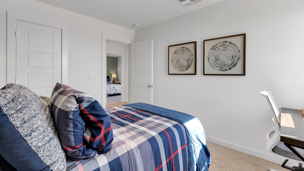 Representative furnished interior of a home built from the The Kendall by D.R. Horton in Terra Vista, Lubbock (Image 21). Representative furnished interior of a home built from the The Kendall by D.R. Horton in Terra Vista, Lubbock (Image 21).