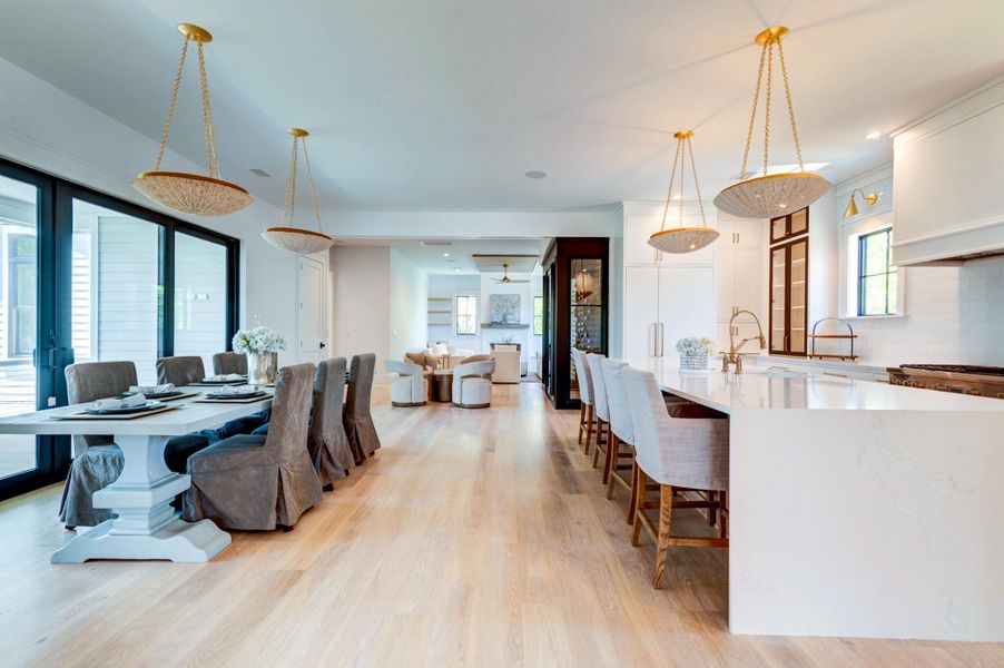 Furnished interior view inside a new home in , Sullivan's Island (Image 14).
