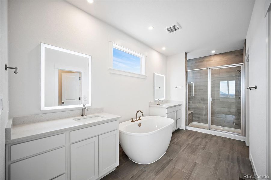 Furnished interior view inside a new home in Jackson Creek, Monument (Image 10).