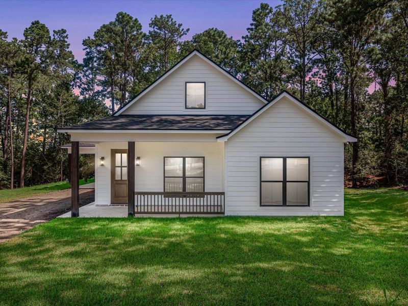 Nearly 1,600 sqft of living space, 850 sqft of covered outdoor space, and a natural, serene outdoor setting just minutes from the lake and country club.