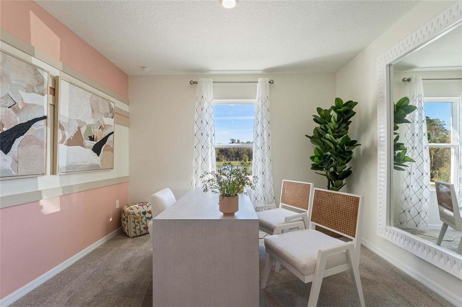 Furnished interior view inside a new home in Cascades, Davenport (Image 29). Furnished interior view inside a new home in Cascades, Davenport (Image 29).