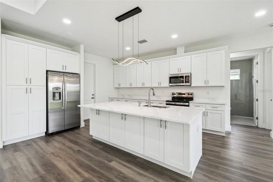 Furnished interior view inside a new home in , Brooksville (Image 4).