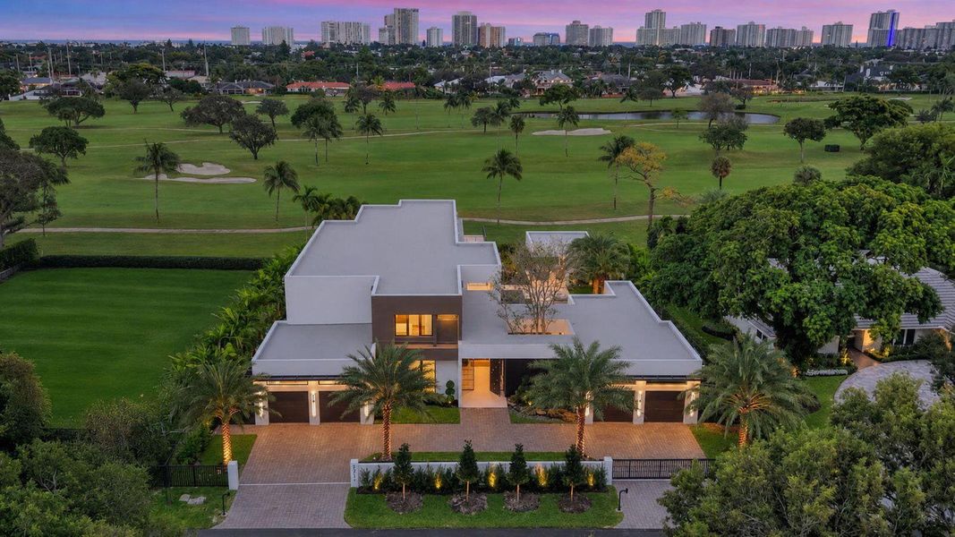 Front Elevation Twilight Front Elevation Twilight