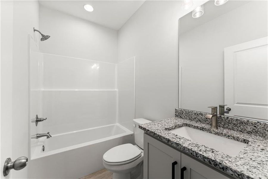 Furnished interior view inside a new home in , Cleveland (Image 16).