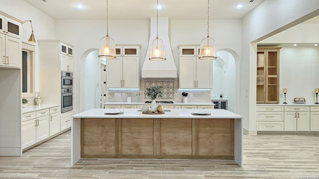 Furnished interior view inside a new home in , Adkins (Image 47).
