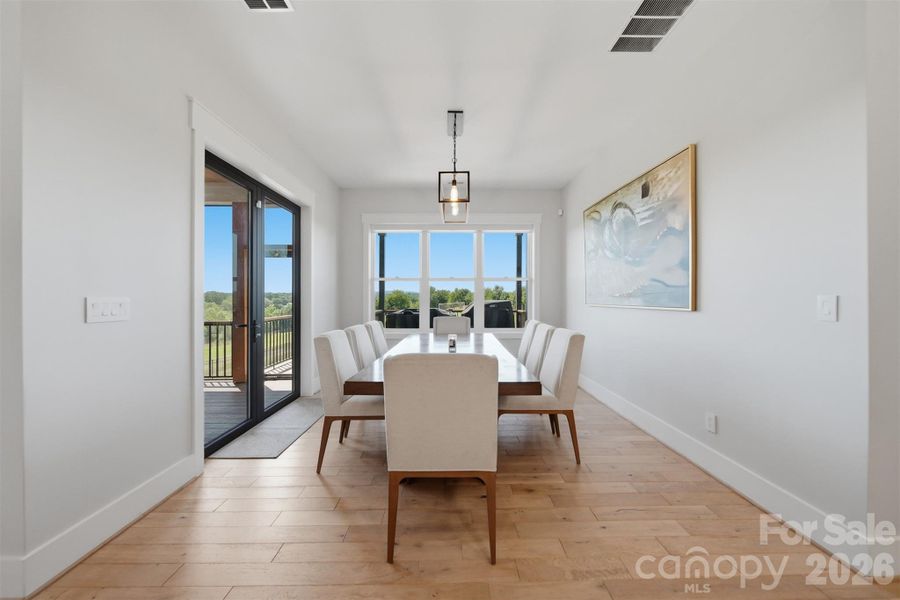 Furnished interior view inside a new home in , Hickory (Image 14).