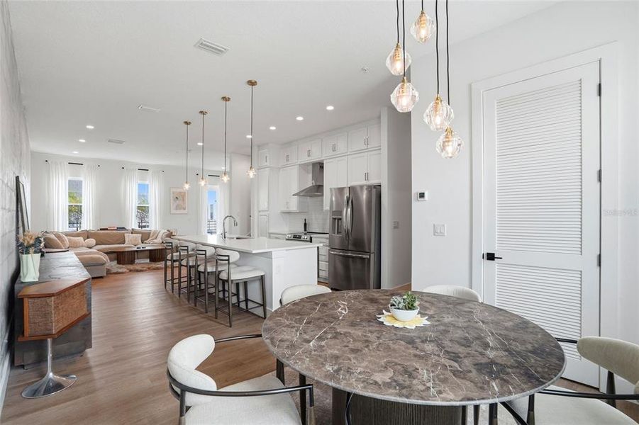 Furnished interior view inside a new home in , St. Petersburg (Image 23).