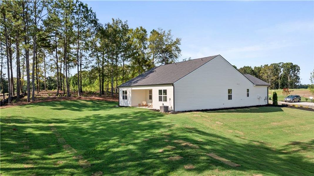 Exterior details and patio area of a home in , Buckhead (Image 3).