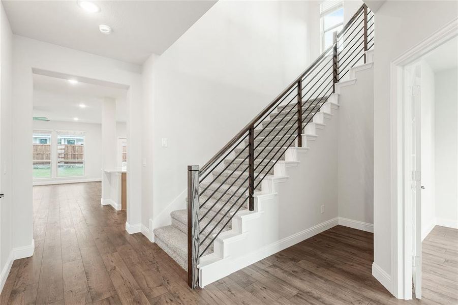 Spacious, unfurnished interior of a new home in Waterscape Classic 50s, Royse City (Image 27). Spacious, unfurnished interior of a new home in Waterscape Classic 50s, Royse City (Image 27).