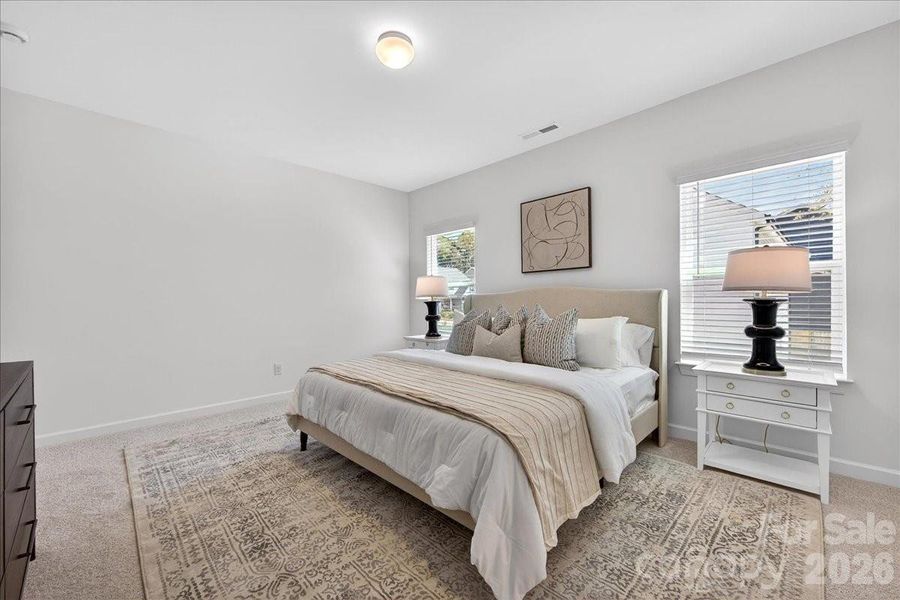 Furnished interior view inside a new home in , Charlotte (Image 11). Furnished interior view inside a new home in , Charlotte (Image 11).