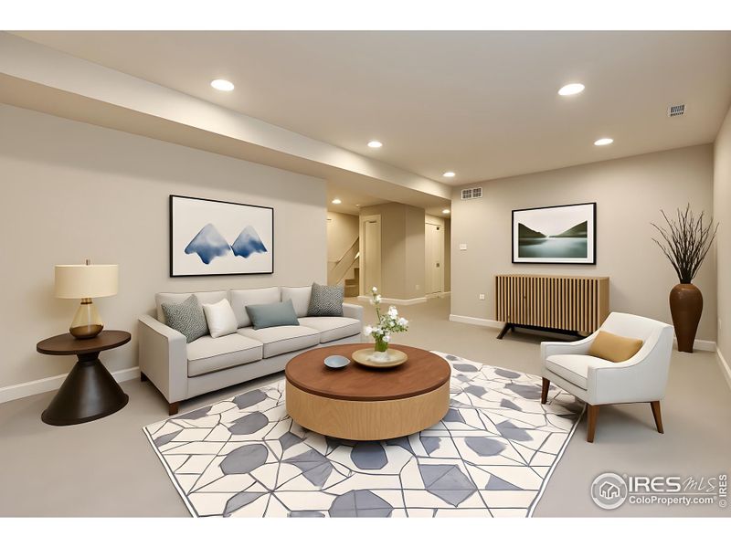 Furnished interior view inside a new home in Lochbuie Station – Jewel Collection, Lochbuie (Image 4).