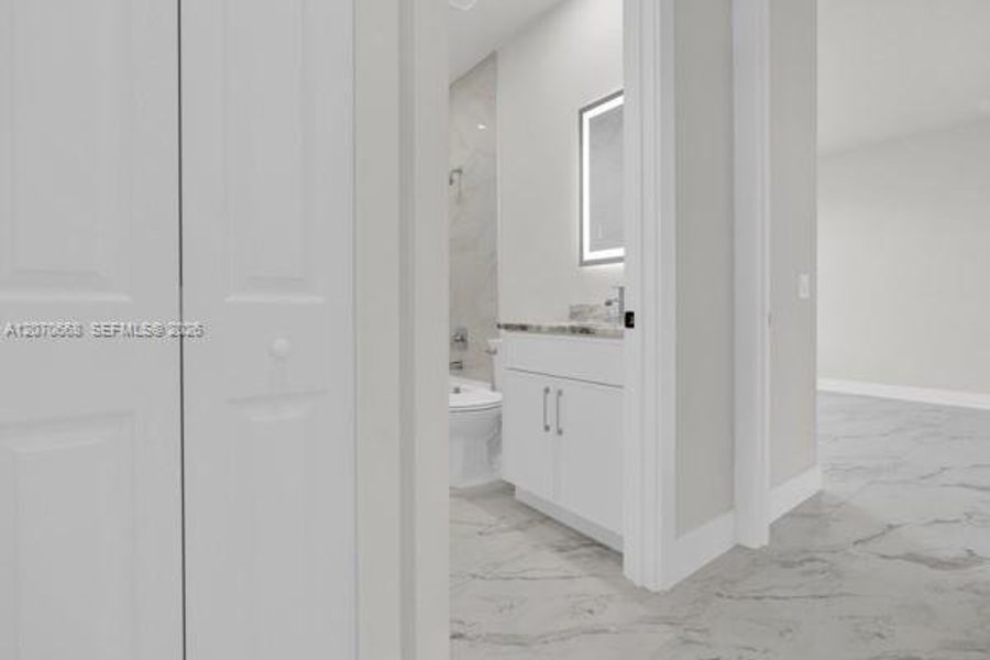 Furnished interior view inside a new home in , Cape Coral (Image 7).