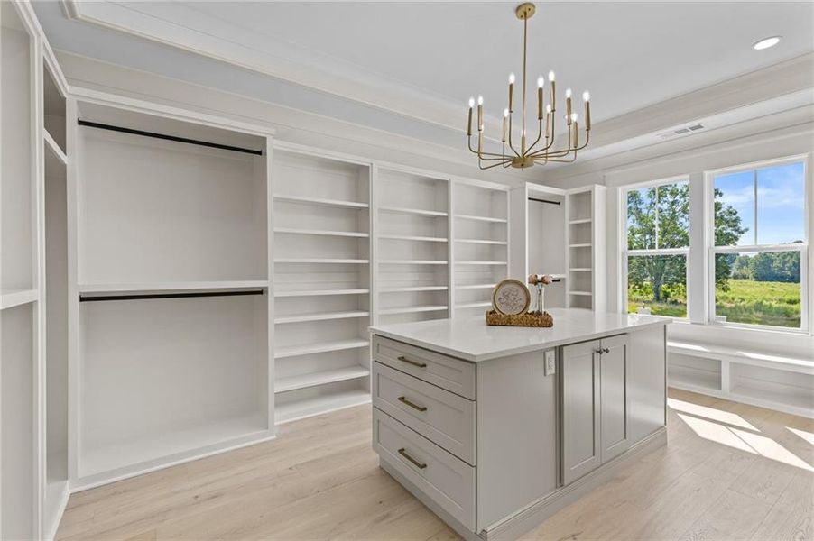 Furnished interior view inside a new home in , Dacula (Image 16).