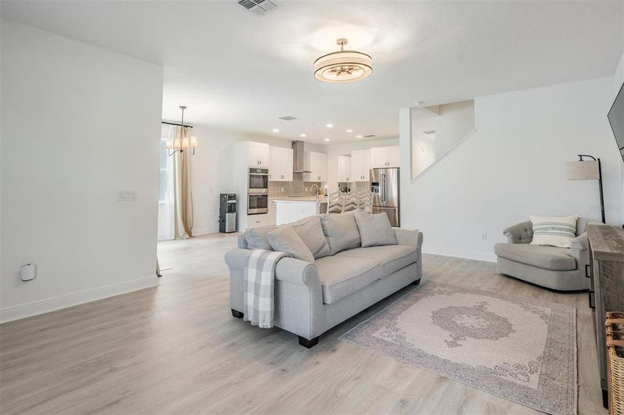 Furnished interior view inside a new home in , Wesley Chapel (Image 19).