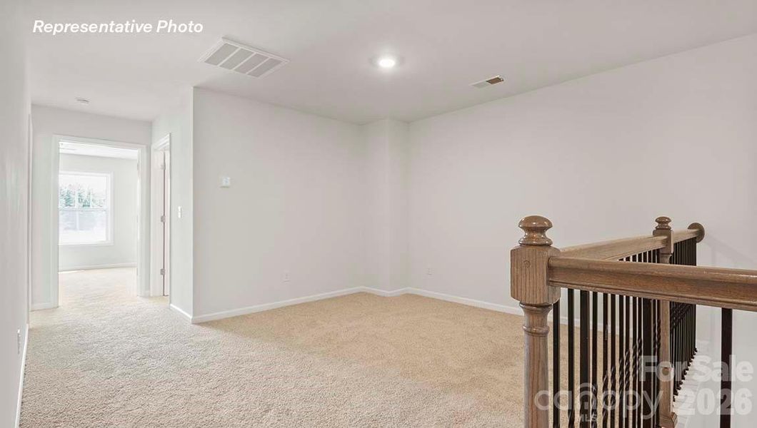 Spacious, unfurnished interior of a new home in Skybrook Corners, Huntersville (Image 9).