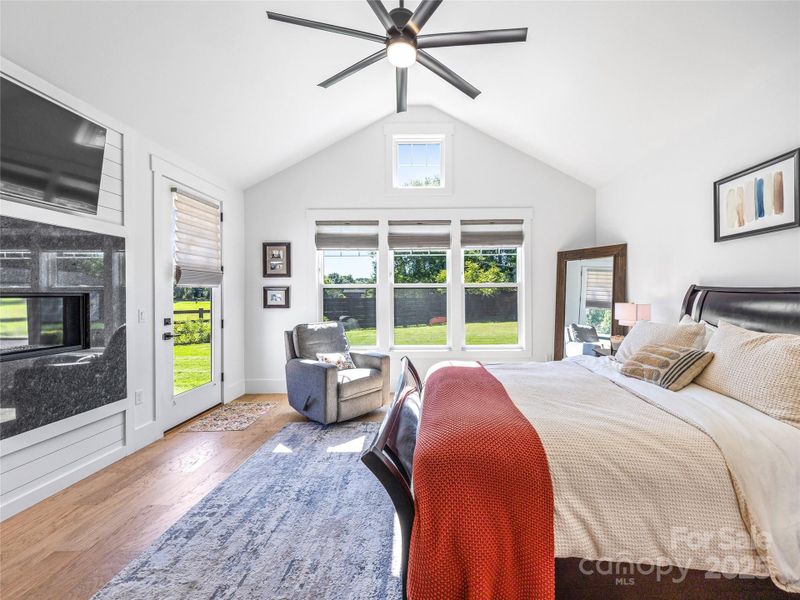 Furnished interior view inside a new home in , Mills River (Image 16).
