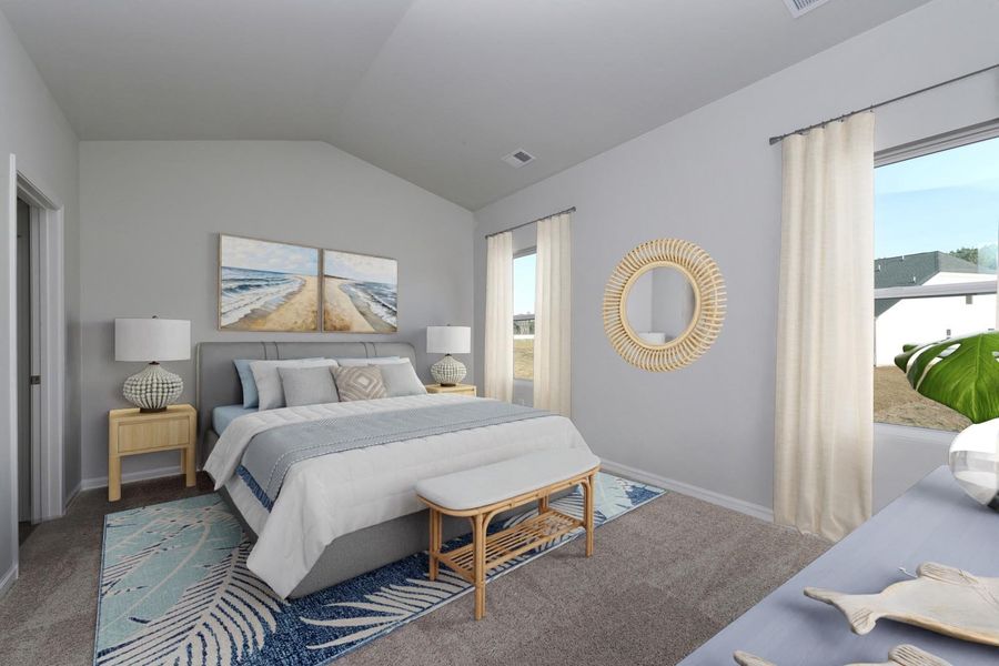 Furnished interior view inside a new home in Hainer Place, Conway (Image 10).