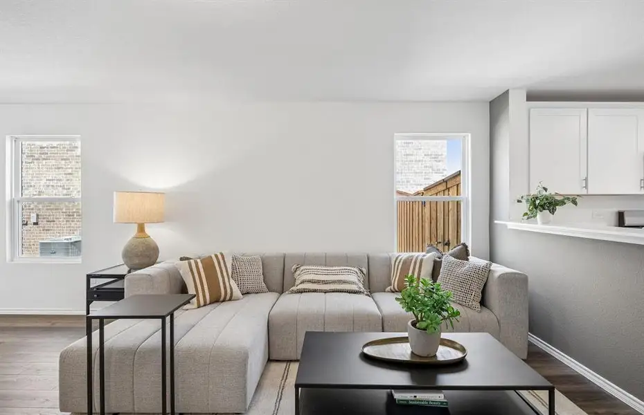 *Model Representation - Open concept throughout main living areas