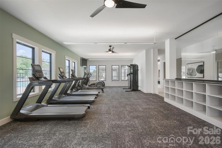 Furnished interior view inside a new home in Encore at Streamside - Tradition Series, Waxhaw (Image 5). Furnished interior view inside a new home in Encore at Streamside - Tradition Series, Waxhaw (Image 5).