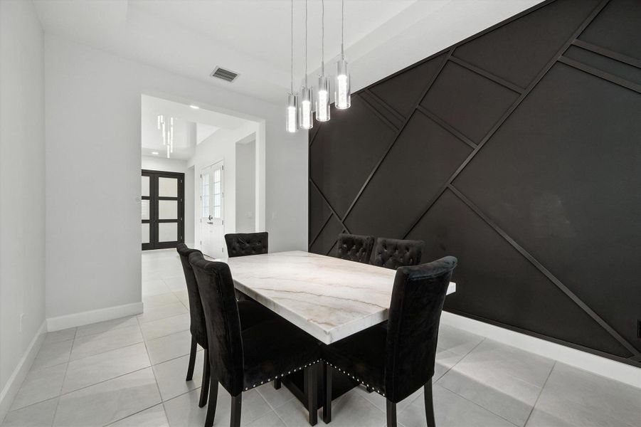 Furnished interior view inside a new home in , Westlake (Image 40).