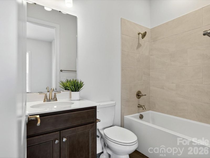 Furnished interior view inside a new home in Encore at Streamside - Tradition Series, Waxhaw (Image 12).