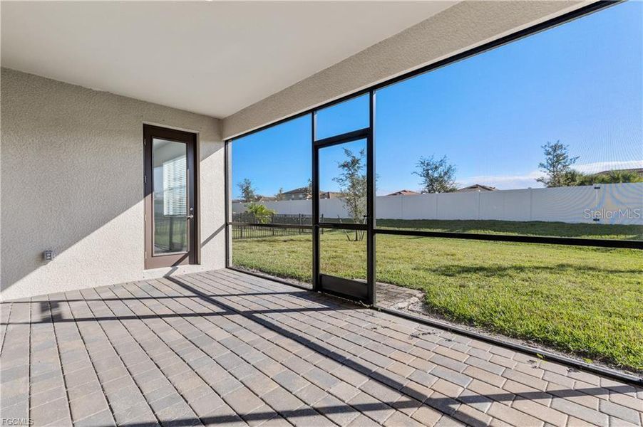 Exterior details and patio area of a home in , Fort Myers (Image 2).