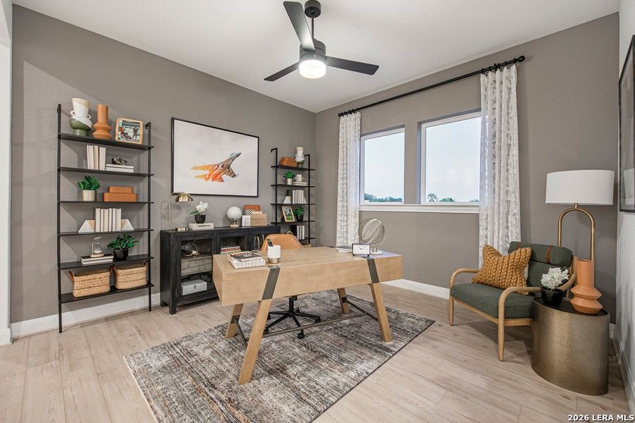 Furnished interior view inside a new home in The Crossvine 55’, Schertz (Image 6). Furnished interior view inside a new home in The Crossvine 55’, Schertz (Image 6).