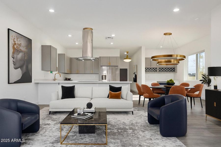 living room virtually staged living room virtually staged