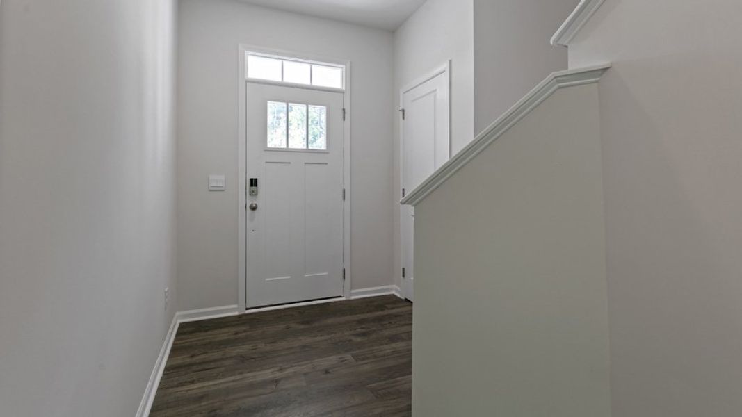 Spacious, unfurnished interior of a new home in Chapel Townes, Raleigh (Image 11). Spacious, unfurnished interior of a new home in Chapel Townes, Raleigh (Image 11).