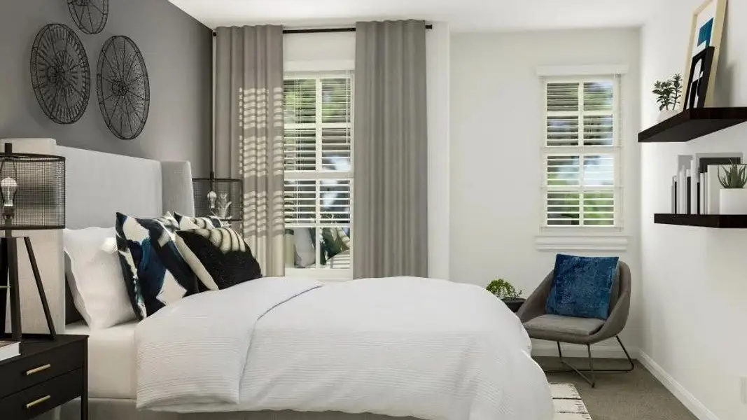 Furnished interior view inside a new home in , Pflugerville (Image 4).