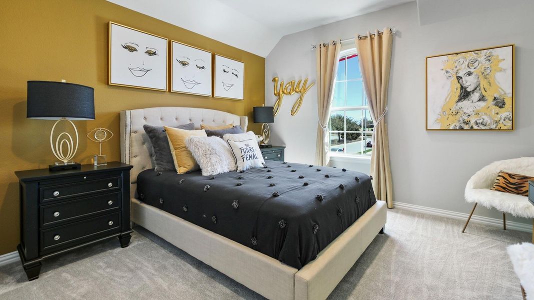 Furnished interior view inside a new home in Aldeana, Bonney (Image 14).