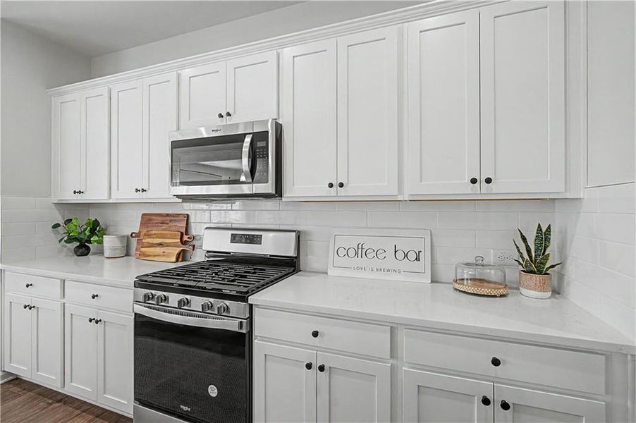 Furnished interior view inside a new home in Meadow Pines, Dallas (Image 6).