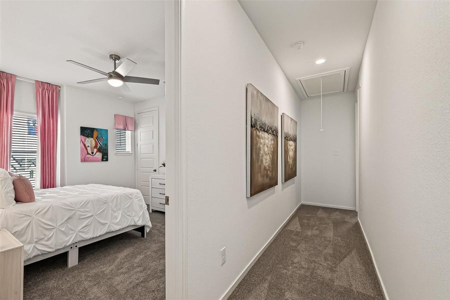 Furnished interior view inside a new home in Rates starting as low as, Iowa Colony (Image 40).