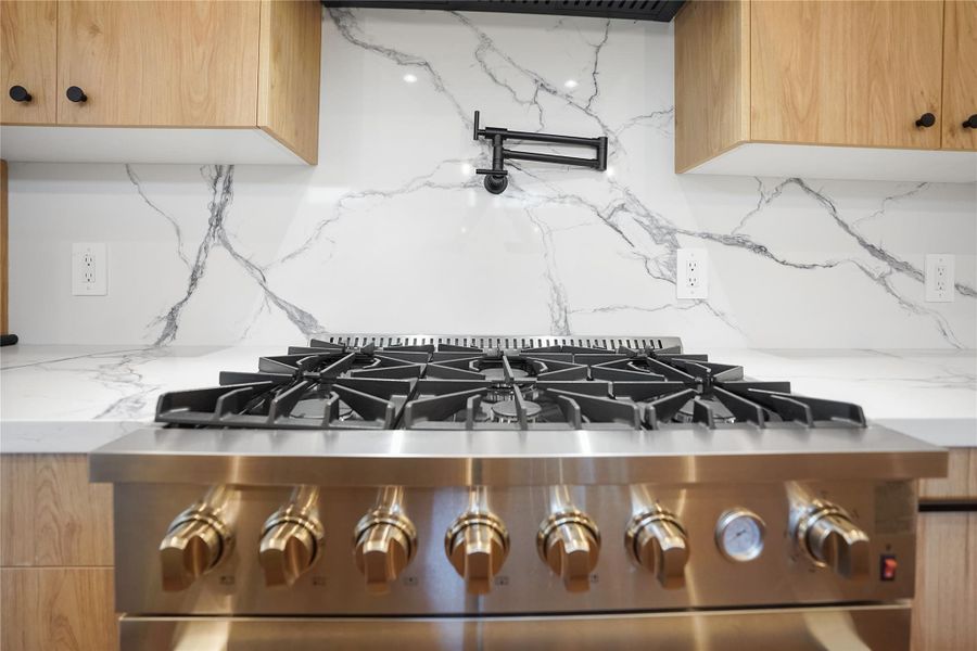 Close-up of interior finishes inside a home in , Houston (Image 23).