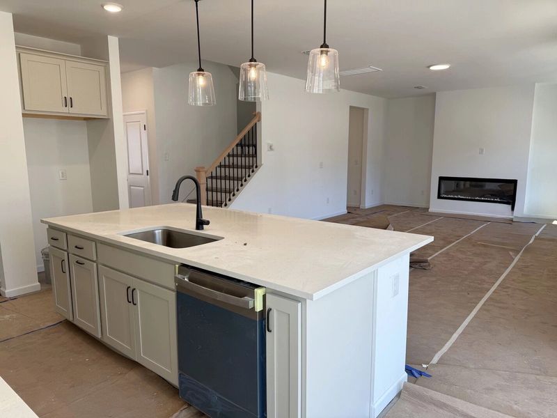 In-progress construction of a new home in The Point, Rolesville, NC (Image 10). In-progress construction of a new home in The Point, Rolesville, NC (Image 10).