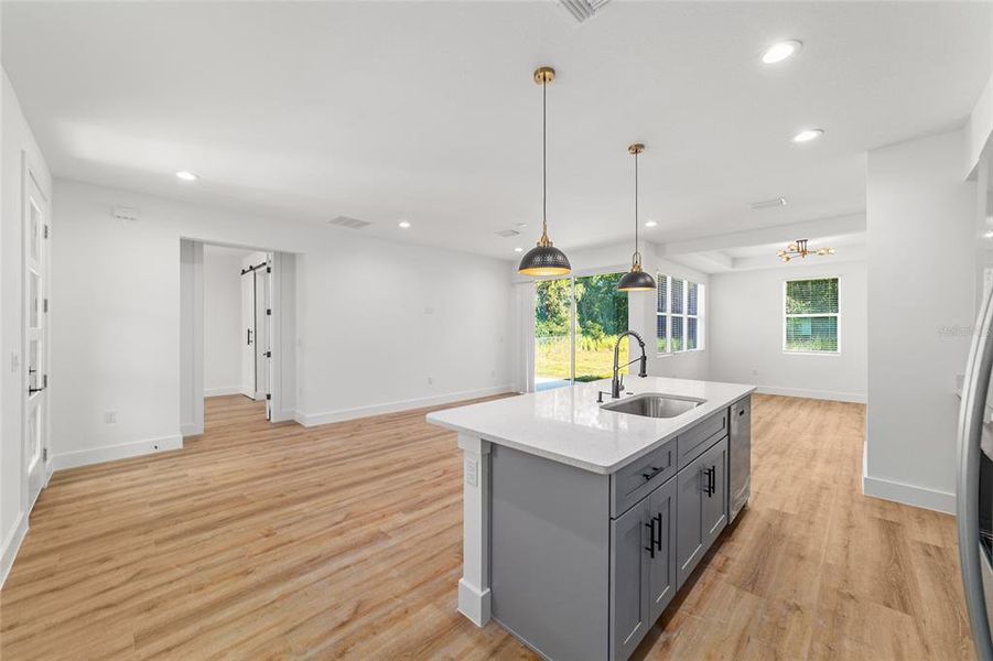 Furnished interior view inside a new home in , Ocala (Image 9).