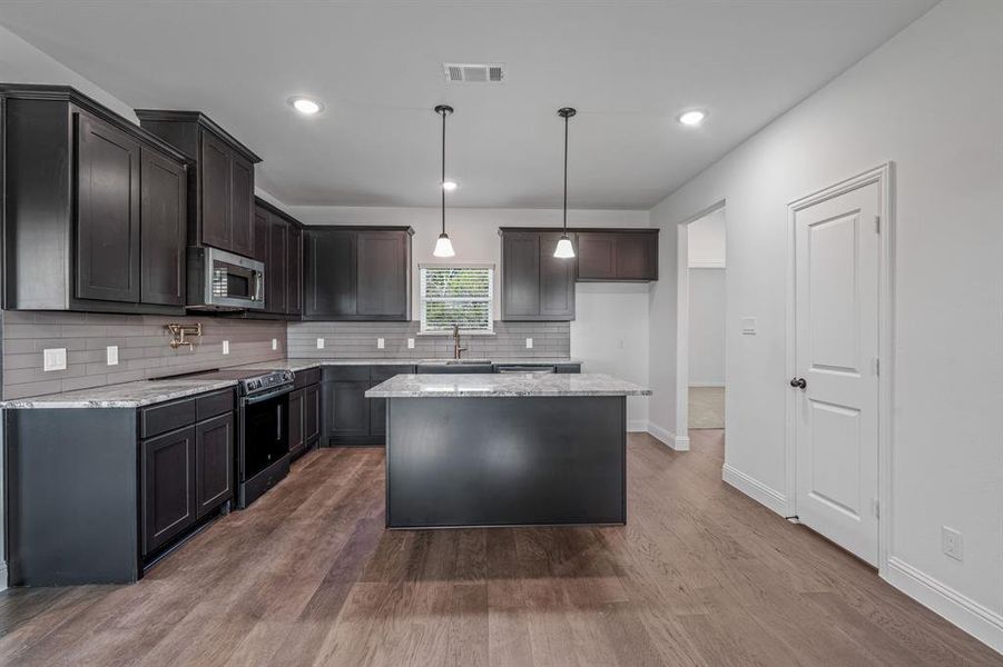 Furnished interior view inside a new home in , Poolville (Image 7).