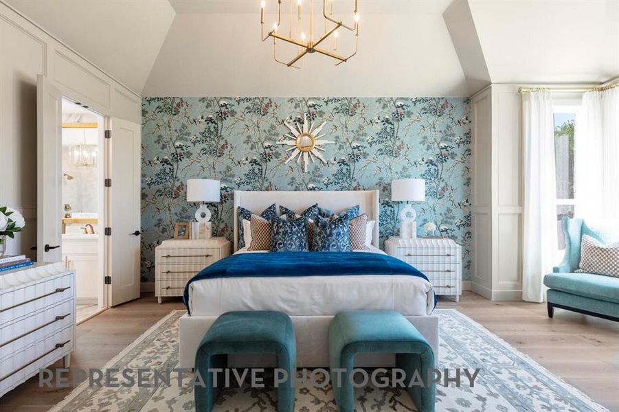 Furnished interior view inside a new home in Mosaic, Celina (Image 8).