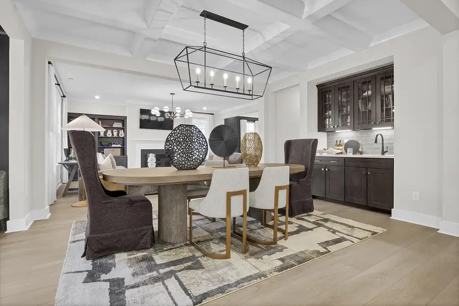 Furnished interior view inside a new home in , Summerville (Image 32).