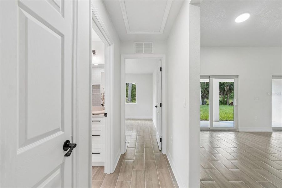 Spacious, unfurnished interior of a new home in , North Port (Image 28). Spacious, unfurnished interior of a new home in , North Port (Image 28).